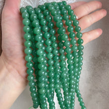 Load image into Gallery viewer, 8mm Best Quality Natural Green Aventurine Round Bead Strands for DIY Jewelry Projects
