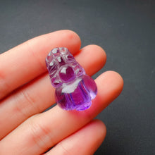 Load image into Gallery viewer, Wealth Attraction 2024 Natural Amethyst Pixiu Fengshui Crystal Decor 26.3mm

