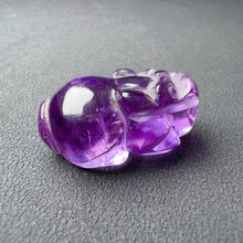 Load image into Gallery viewer, Wealth Attraction 2024 Natural Amethyst Pixiu Fengshui Crystal Decor 29.1mm
