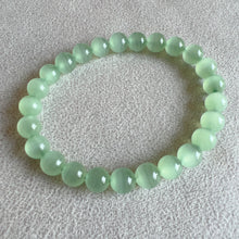 Load image into Gallery viewer, Natural Top-grade Beautiful Green Stone Bracelet 7.5mm Beads | Natural Afghanistan Green Jade Heart Chakra Healing Gemstone
