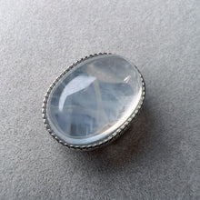 Load image into Gallery viewer, One &amp; Only - Blue Needle Clear Quartz Pandora&#39;s Box Charm with 925 Sterling Silver PA096-14
