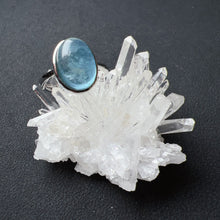 Load image into Gallery viewer, Only 1 Available Top Grade Natural Clear Quartz Cluster Cleasing Crystal 24g
