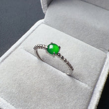 Load image into Gallery viewer, Best Royal Green Natural Jadeite RIng Handmade with 925 Sterling Silver | One of a Kind Fashion Jewelry
