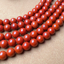 Load image into Gallery viewer, Natural 8mm Red Jasper Stone Round Bead Strands DIY Crafts Jewelry Making Project
