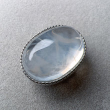 Load image into Gallery viewer, One &amp; Only - Blue Needle Clear Quartz Pandora&#39;s Box Charm with 925 Sterling Silver PA096-14
