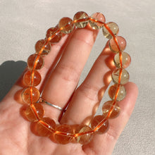 Load image into Gallery viewer, 10.2mm Natural High-quality Citrine Healing Crystal Bracelet | Attracting Wealth | Solar Plexus Chakra Reiki Meditation
