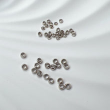 Load image into Gallery viewer, Stainless Steel Positioning Beads Crimp Beads Spacer Stopper DIY Jewelry Making Tools
