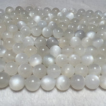 Load image into Gallery viewer, 10mm Natural High-quality White Moonstone Round Bead Strands DIY Jewelry Supply
