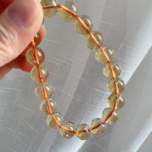 Load image into Gallery viewer, 10mm Natural High-quality Citrine Healing Crystal Bracelet | Attracting Wealth | Solar Plexus Chakra Reiki Meditation
