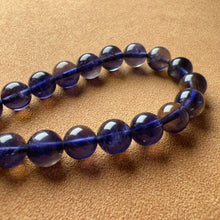 Load image into Gallery viewer, 8mm High-quality Rare 3-Color Iolite Elastic Bracelet | Weight Loss Pain Relief Healing Stone
