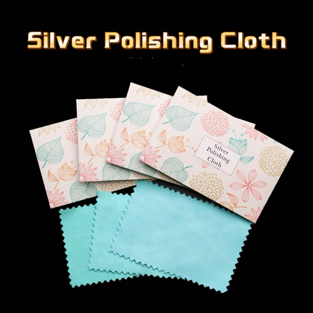Custom-made Professional Silver Polishing Cloth - Maintain The Brightness of Silver Jewelry
