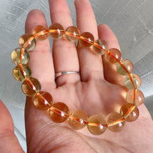 Load image into Gallery viewer, 10mm Natural High-quality Citrine Healing Crystal Bracelet | Attracting Wealth | Solar Plexus Chakra Reiki Meditation
