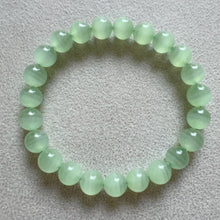 Load image into Gallery viewer, Natural Beautiful Top-grade Green Stone Bracelet 8.8mm Beads | Natural Afghanistan Green Jade Heart Chakra Healing Gemstone
