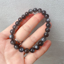 Load image into Gallery viewer, Natural Rare Top-grade Black Moonstone Healing Bracelet with 8.2mm Beads | Cancer Libra Scorpio Horosope Lucky Stone
