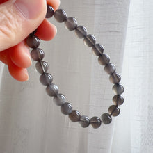 Load image into Gallery viewer, Natural Rare Top-grade Black Moonstone Healing Bracelet with 7.9mm Beads | Cancer Libra Scorpio Horosope Lucky Stone

