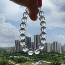 Load image into Gallery viewer, Top-grade Natural Clear Quartz Bracelet in 10mm Beads | Strong Healing Energy Meditation Crown Chakra
