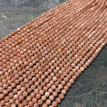 Load image into Gallery viewer, 6mm Natural Sunstone Loose Bead Strands for DIY Jewelry Project
