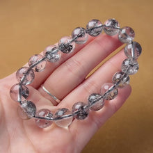 Load and play video in Gallery viewer, 11mm High Quality Natural Pakimer Diamond Bracelet | Energy Amplifier of Crystal Healing Stone

