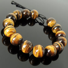 Load image into Gallery viewer, Brown Tiger&#39;s Eye Beaded Bracelet Adjustable Style | Fashion Healing Stone Jewelry for Men Women | High Quality from South Africa
