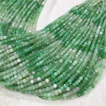 Load image into Gallery viewer, 3.5mm Assorted Faceted Australian Jade Chrysoprase Bead Strands DIY Jewelry Project
