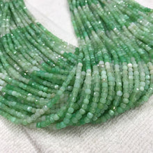 Load image into Gallery viewer, 3.5mm Assorted Faceted Australian Jade Chrysoprase Bead Strands DIY Jewelry Project
