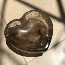 Load image into Gallery viewer, Only 1 Available Natural Smoky Quartz Heart Shape Holder | Root Chakra Body Health Energy Charging Power
