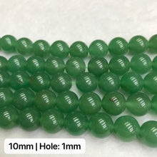 Load image into Gallery viewer, Natural High-quality Green Aventurine Round Bead Strands Jewelry Findings
