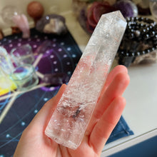 Load image into Gallery viewer, Only 1 Available Natural Clear Quartz Tower Point 13.6cm
