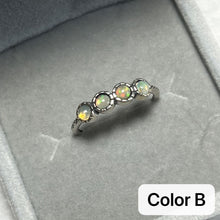 Load image into Gallery viewer, Top Quality Assorted Shiny Opal Sterling Silver Ring | Handmade Healing Gemstone Fashion Jewelry
