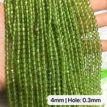 Load image into Gallery viewer, Natural High Quality Peridot Faceted Bead Strands DIY Jewelry Project
