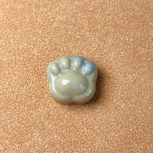 Load image into Gallery viewer, Alashan Agate Cute Little Paws Parts DIY Gemstone Jewelry Accessory
