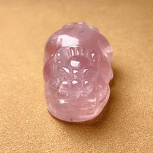 Load image into Gallery viewer, Wealth Attraction 2023  Rose Quartz Pixiu Fengshui Crystal Decor
