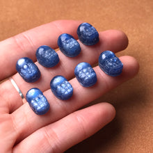 Load image into Gallery viewer, Blue Kyanite Pixiu Charms Beads High-quality with Cat Eye | DIY Parts Bracelet Chamrs
