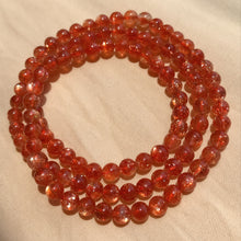 Load image into Gallery viewer, RARE Top-quality 3-Wraps Golden Sunstone Elastic Bracelet | Brings You Positivity Energy Like The Sun Sacral Chakra
