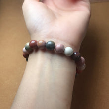 Load image into Gallery viewer, High-grade Alashan Agate Beaded Bracelet Nice Color from Mongolia 9.6mm
