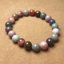 Load image into Gallery viewer, High-grade Alashan Agate Beaded Bracelet Nice Color from Mongolia 9.8mm
