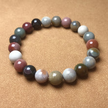 Load image into Gallery viewer, 9.6mm High-grade Alashan Agate Beaded Bracelet Nice Color from Mongolia
