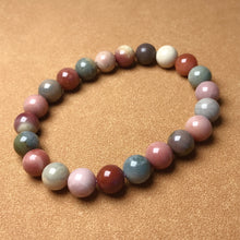 Load image into Gallery viewer, 9.1mm High-grade Alashan Agate Beaded Bracelet Nice Color from Mongolia
