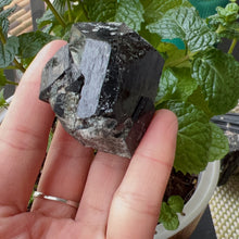 Load image into Gallery viewer, Top Grade Black Tourmaline Twins Raw Stone Perfect Formation 102.3g | Reiki Healing Protection Crystals
