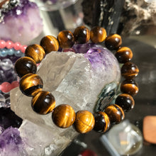 Load image into Gallery viewer, 12mm Top Quality Brown Tiger Eye Bracelet | Fashion Healing Stone Jewelry for Men Women
