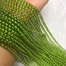 Load image into Gallery viewer, 4mm Natural Top Grade Peridot Round Bead Strands DIY Jewelry Project
