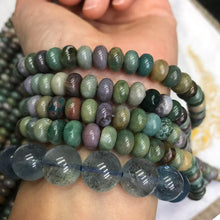 Load image into Gallery viewer, 5x8mm Natural Indian Jasper Agate Rondelle Bead Strands Jewelry Findings
