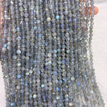 Load image into Gallery viewer, Natural Faceted Labradorite Loose Bead Strands for DIY Jewelry Project
