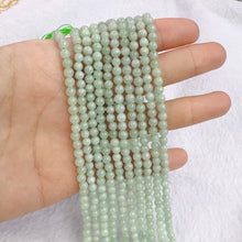 Load image into Gallery viewer, 4mm Genuine Jadeite Round Bead Strands DIY Jewelry Making Project
