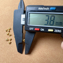 Load image into Gallery viewer, 18K Yellow Gold Triangle Nugget Beads Charms for DIY Jewelry Projects
