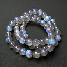 Load image into Gallery viewer, Strong Blue Flash Labradorite Bracelet Natural Healing Crystal Jewelry
