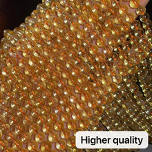 Load image into Gallery viewer, 6mm Natural High-quality Citrine Round Bead Strands for DIY Jewelry Projects
