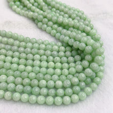 Load image into Gallery viewer, High-quality in Strand 8mm Genuine Jadeite Round Beads DIY Jewelry Making Project
