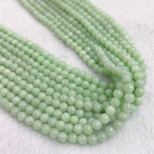Load image into Gallery viewer, High-quality in Strand 6mm Genuine Jadeite Round Beads DIY Jewelry Making Project
