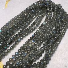 Load image into Gallery viewer, 6mm Natural Labradorite Loose Bead Strands for DIY Jewelry Project

